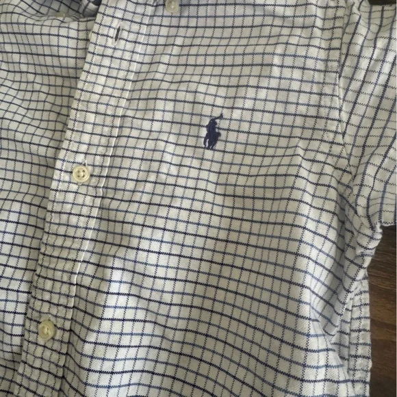 Ralph Lauren Tattersall Cotton Poplin Shirt-2T - Picture 8 of 9